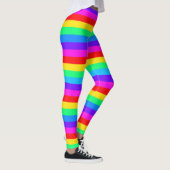 Regenbogenstreifen Leggings (Rechts)