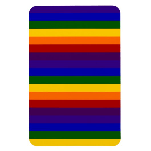 Regenbogenstreifen Magnet (Vertikal)