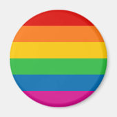 Regenbogenstreifen Magnet (Vorne)