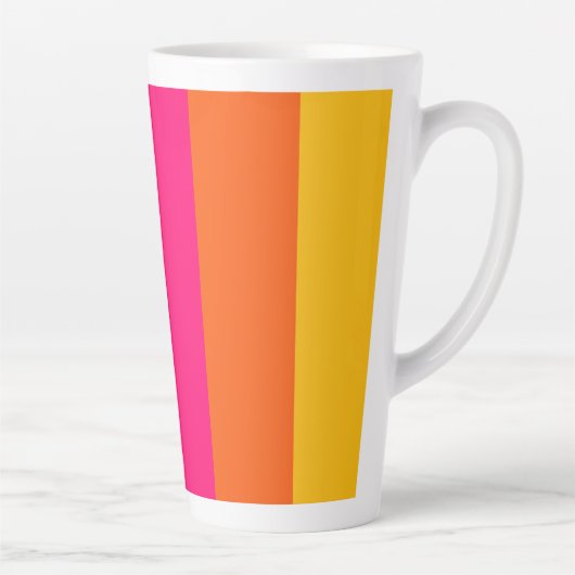 Regenbogenstreifen Milchtasse (Rechts)