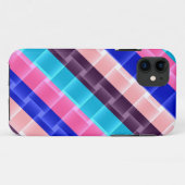 Regenbogenstreifen, modern Case-Mate iPhone hülle (Rückseite (Horizontal))