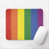 Regenbogenstreifen Mousepad (Mit Mouse)