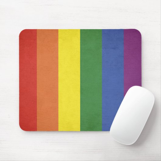 Regenbogenstreifen Mousepad (Mit Mouse)