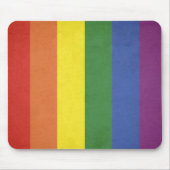 Regenbogenstreifen Mousepad (Vorne)