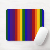 Regenbogenstreifen Mousepad (Mit Mouse)