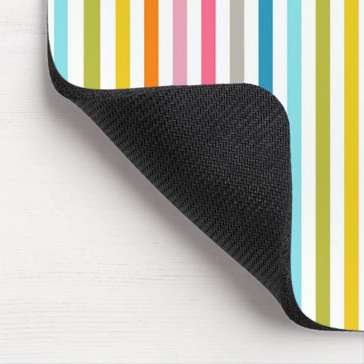 Regenbogenstreifen Mousepad (Ecke)