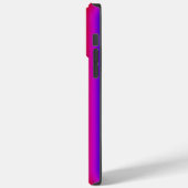 Regenbogenstreifen - Muster Case-Mate iPhone Hülle (Rückseite / Links)