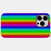 Regenbogenstreifen - Muster Case-Mate iPhone Hülle (Rückseite (Horizontal))