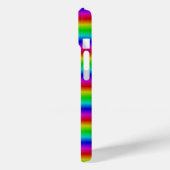 Regenbogenstreifen - Muster Case-Mate iPhone Hülle (Rückseite / Links)