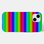 Regenbogenstreifen - Muster Case-Mate iPhone Hülle (Rückseite (Horizontal))