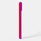 Regenbogenstreifen - Muster iPhone Hülle (Rechte Seite)