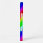 Regenbogenstreifen - Muster iPhone Hülle (Rechte Seite)