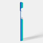 Regenbogenstreifen - Muster iPhone Hülle (Linke Seite)