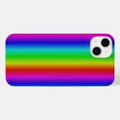 Regenbogenstreifen - Muster iPhone Hülle (Rückseite (Horizontal))