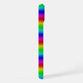 Regenbogenstreifen - Muster iPhone Hülle (Rechte Seite)