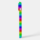 Regenbogenstreifen - Muster iPhone Hülle (Linke Seite)
