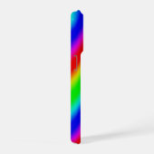 Regenbogenstreifen - Muster iPhone Hülle (Rechte Seite)