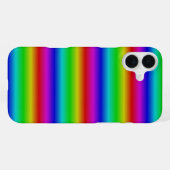 Regenbogenstreifen - Muster iPhone Hülle (Rückseite (Horizontal))