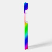 Regenbogenstreifen - Muster iPhone Hülle (Linke Seite)