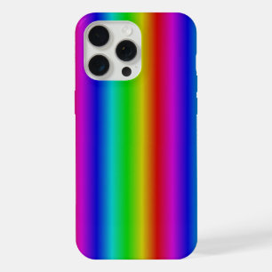 Regenbogenstreifen - Muster iPhone 15 Pro Max Hülle
