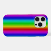 Regenbogenstreifen - Muster iPhone Hülle (Rückseite (Horizontal))