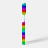 Regenbogenstreifen - Muster iPhone Hülle (Rechte Seite)