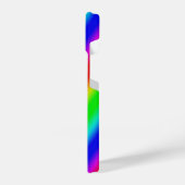 Regenbogenstreifen - Muster iPhone Hülle (Linke Seite)