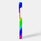 Regenbogenstreifen - Muster iPhone Hülle (Linke Seite)