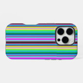 Regenbogenstreifen - Muster iPhone Hülle (Rückseite (Horizontal))