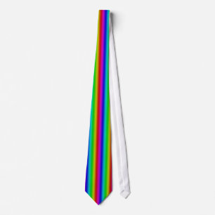 Regenbogenstreifen - Muster Krawatte