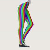 Regenbogenstreifen - Muster Leggings (Rechts)