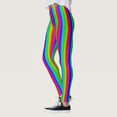 Regenbogenstreifen - Muster Leggings (Links)