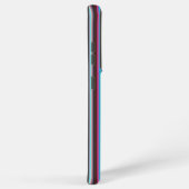 Regenbogenstreifen - Muster Samsung Galaxy Hülle (Rechte Seite)