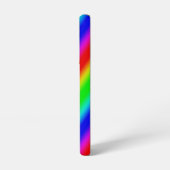 Regenbogenstreifen - Muster Samsung Galaxy Hülle (Linke Seite)