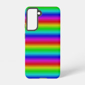 Regenbogenstreifen - Muster Samsung Galaxy Hülle (Rückseite)