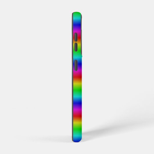 Regenbogenstreifen - Muster Samsung Galaxy Hülle (Rechte Seite)