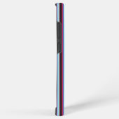 Regenbogenstreifen - Muster Samsung Galaxy Hülle (Rechte Seite)