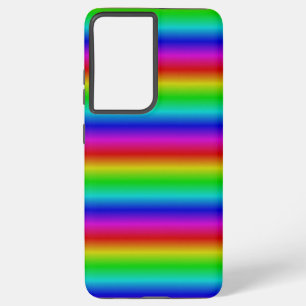 Regenbogenstreifen - Muster Samsung Galaxy Hülle