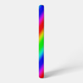 Regenbogenstreifen - Muster Samsung Galaxy Hülle (Linke Seite)