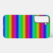 Regenbogenstreifen - Muster Samsung Galaxy Hülle (Rückseite (Horizontal))