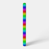 Regenbogenstreifen - Muster Samsung Galaxy Hülle (Linke Seite)