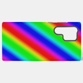 Regenbogenstreifen - Muster Samsung Galaxy Hülle (Rückseite (Horizontal))