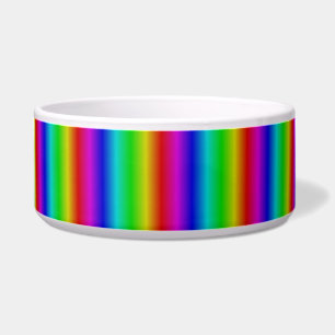 Regenbogenstreifen Napf