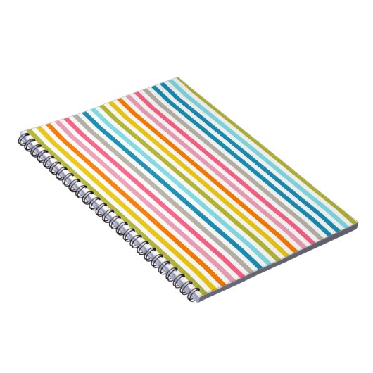 Regenbogenstreifen Notizblock (Rechte Seite)