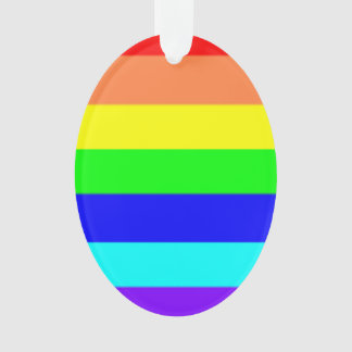 Regenbogenstreifen Ornament