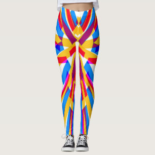 Regenbogenstreifen "Ratti_Creative_Arts" Leggings