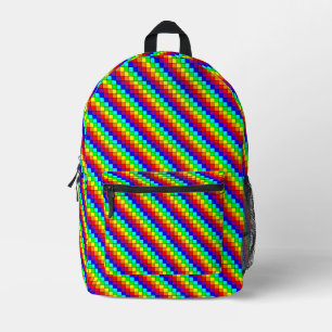 Regenbogenstreifen - Rucksack