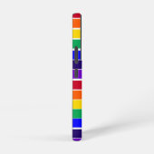 Regenbogenstreifen Samsung Galaxy Hülle (Rechte Seite)
