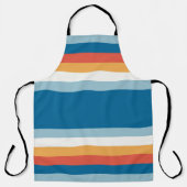 Regenbogenstreifen Schürze (Vorderseite)