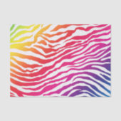 Regenbogenstreifen Seidenpapier (Vorderseite)